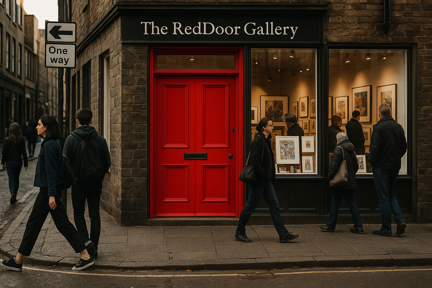 red door gallery street photography