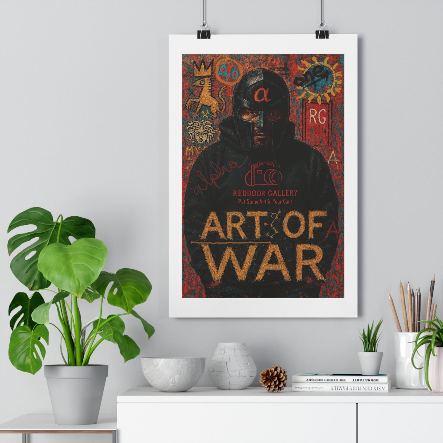 Art of War Giclée Art Print, Inspirational Wall Decor, Home Office Art, Unique Gifts for Art Lovers, Motivational Artwork