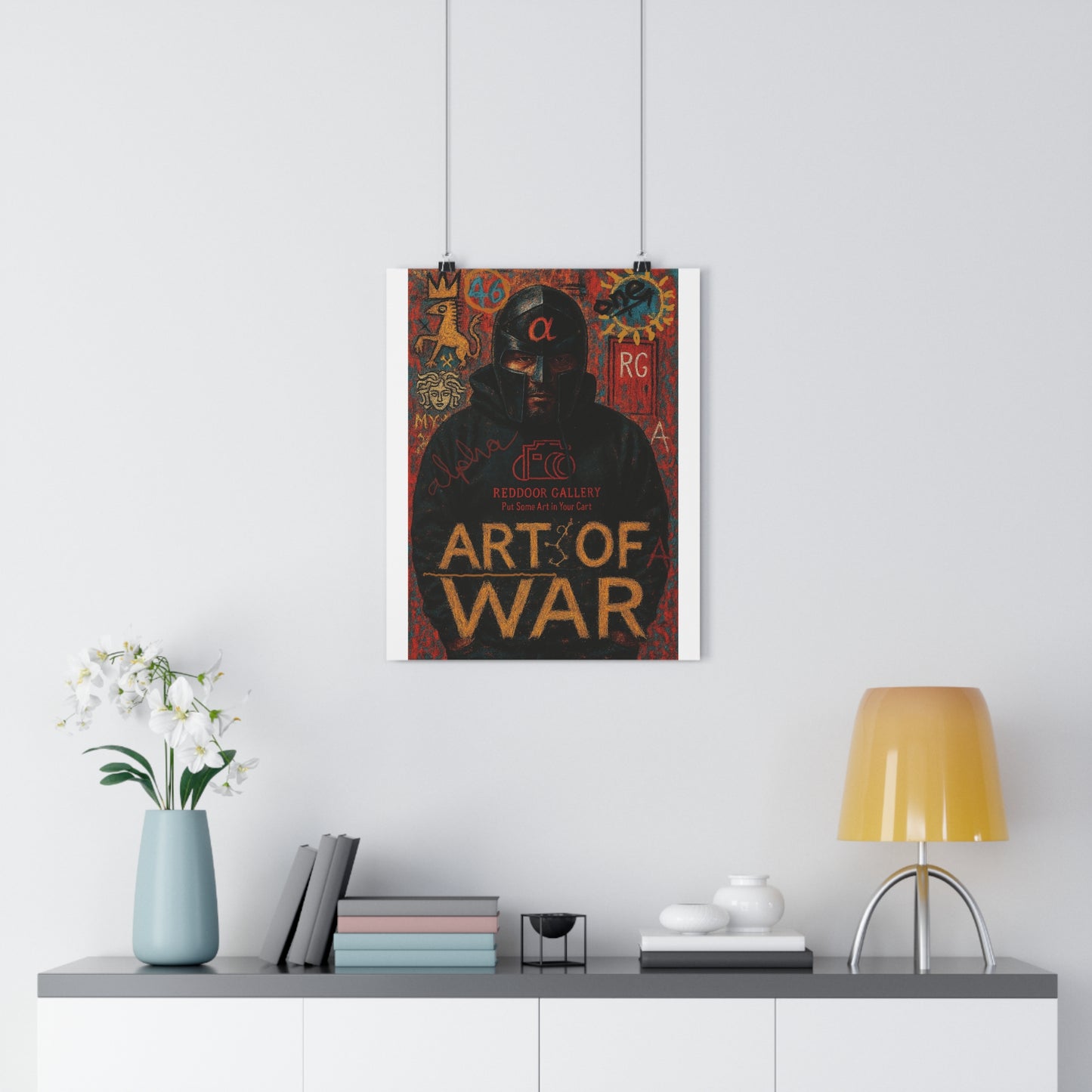 Art of War Giclée Art Print, Inspirational Wall Decor, Home Office Art, Unique Gifts for Art Lovers, Motivational Artwork