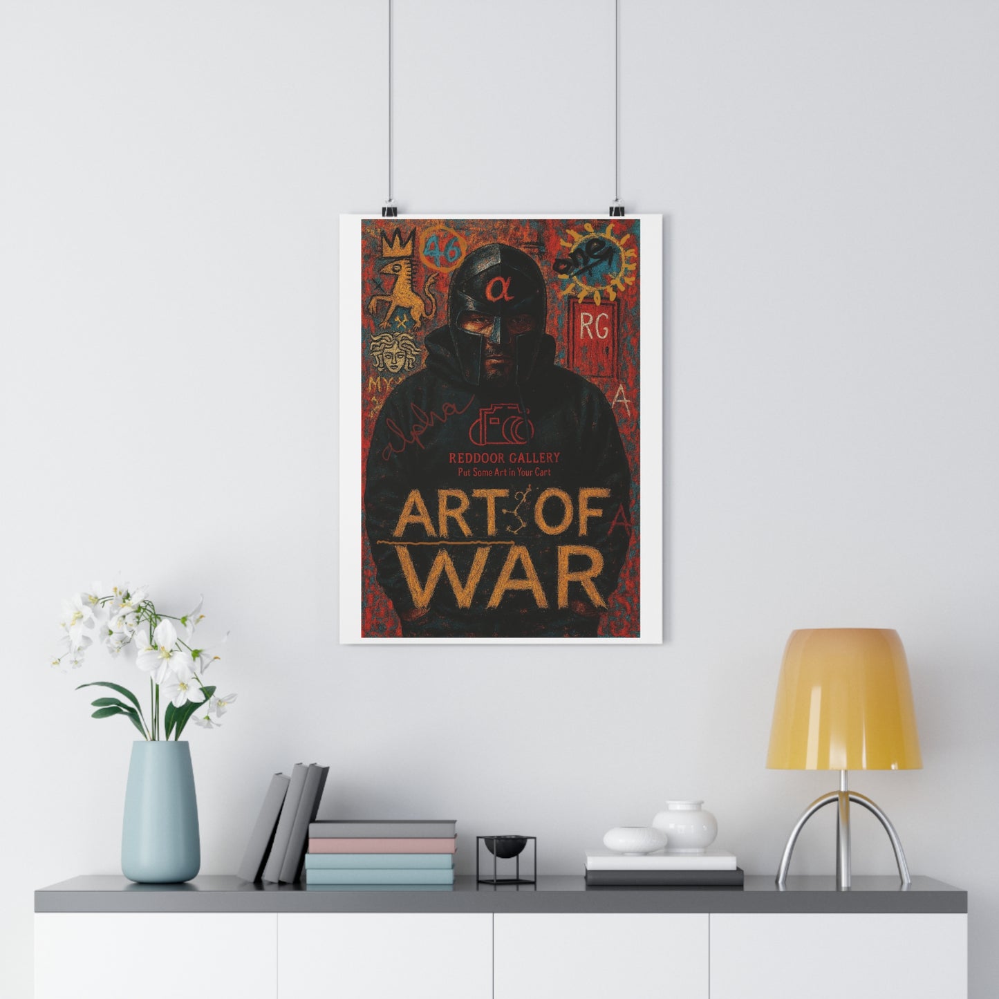 Art of War Giclée Art Print, Inspirational Wall Decor, Home Office Art, Unique Gifts for Art Lovers, Motivational Artwork
