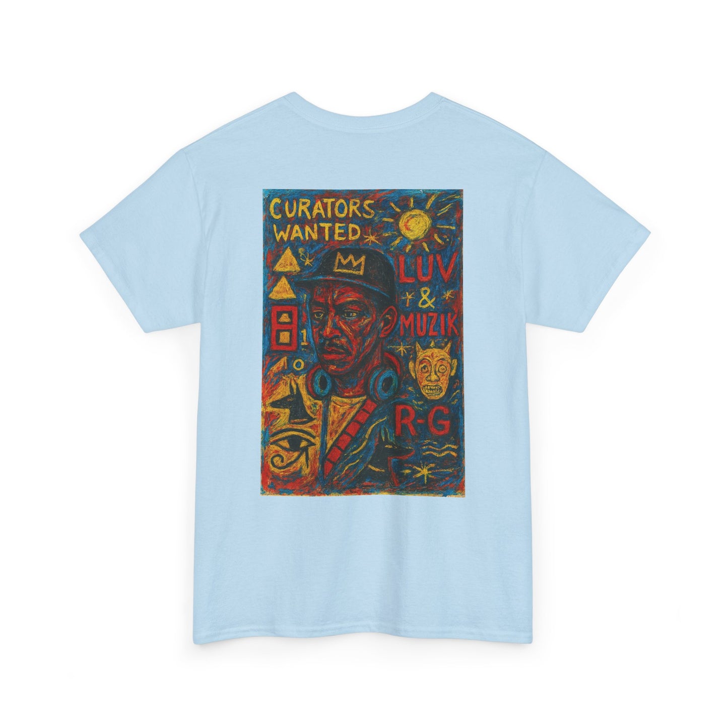 Luv & Muzik - Unisex Heavy Cotton Tee - "Curators Wanted" Collection