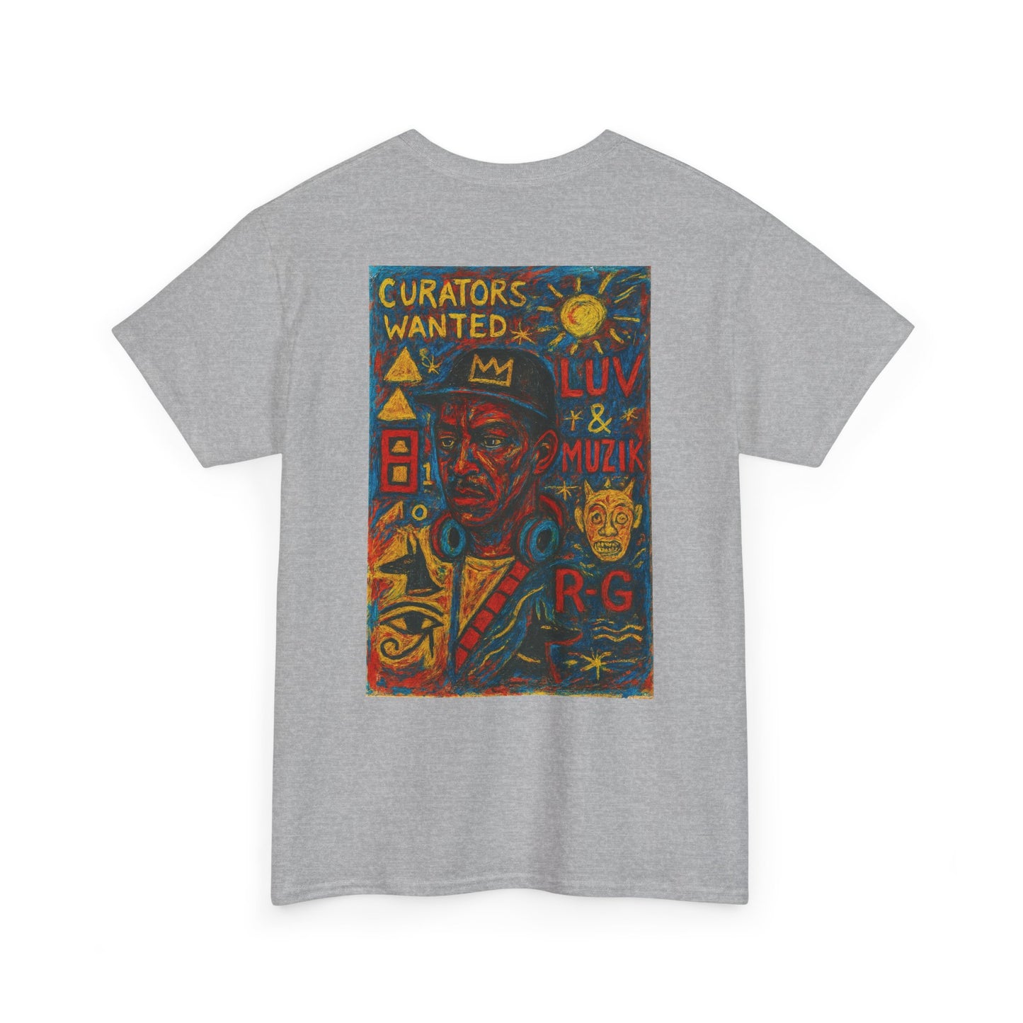 Luv & Muzik - Unisex Heavy Cotton Tee - "Curators Wanted" Collection