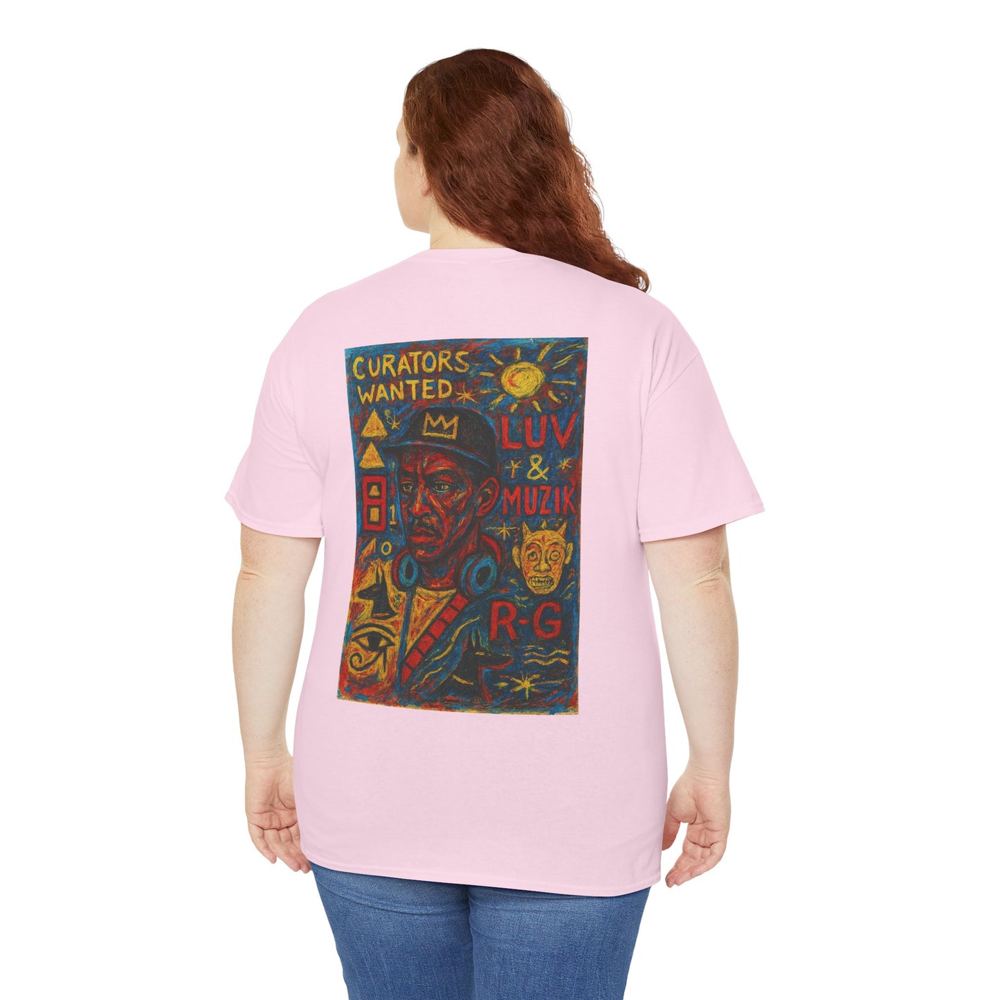 Luv & Muzik - Unisex Heavy Cotton Tee - "Curators Wanted" Collection