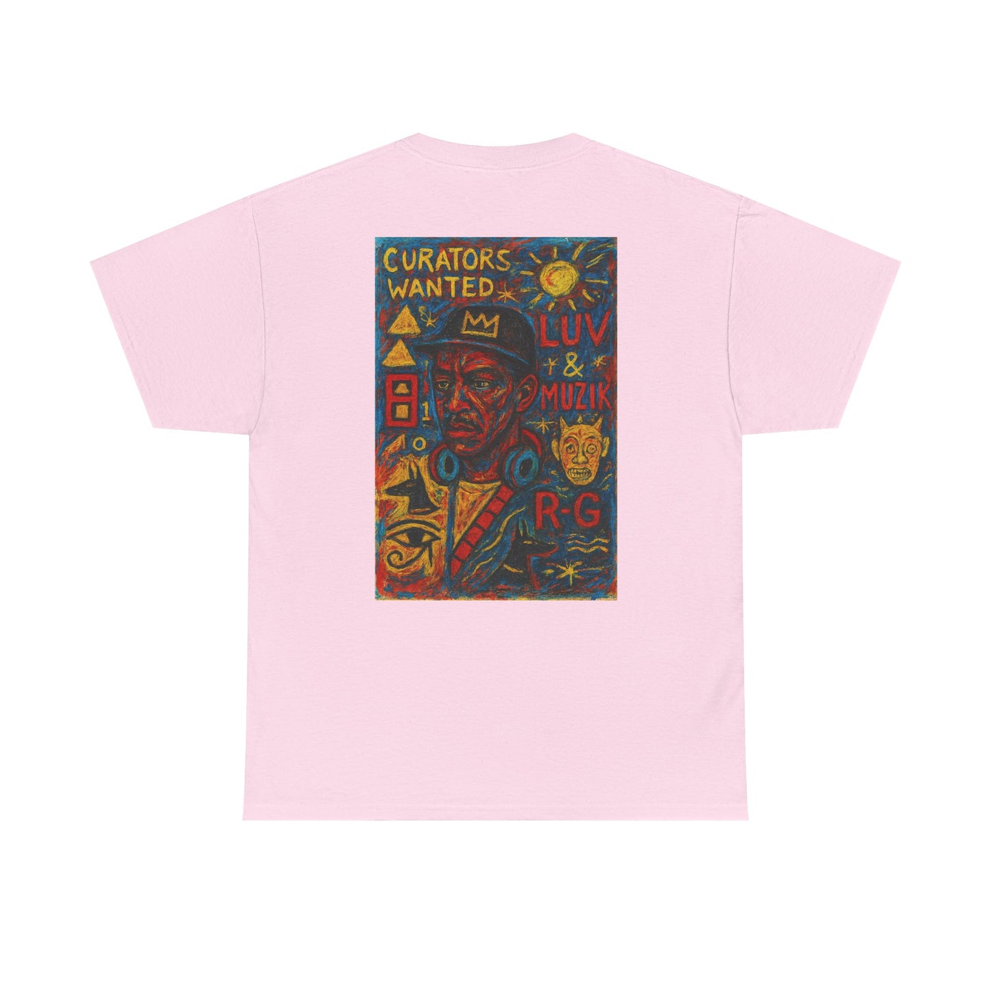 Luv & Muzik - Unisex Heavy Cotton Tee - "Curators Wanted" Collection