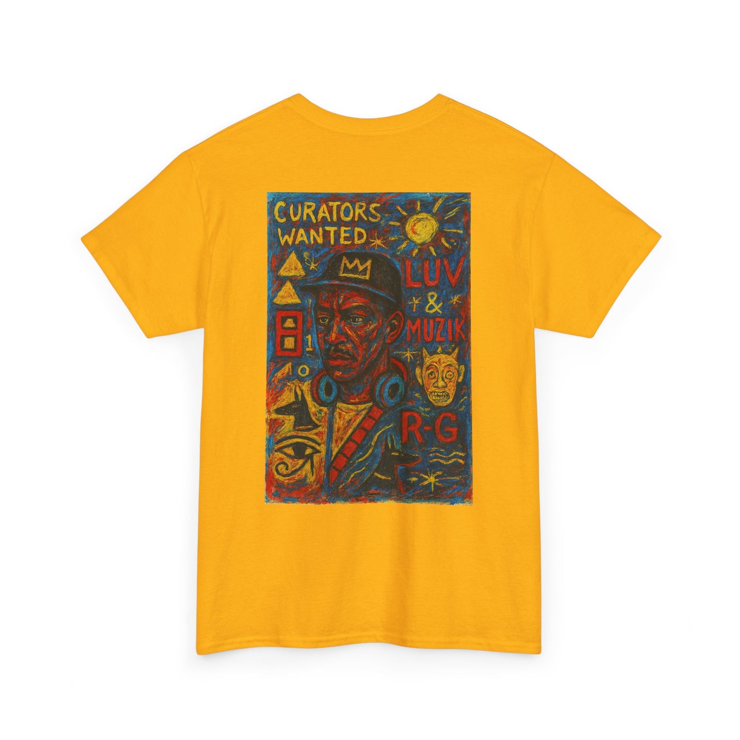 Luv & Muzik - Unisex Heavy Cotton Tee - "Curators Wanted" Collection