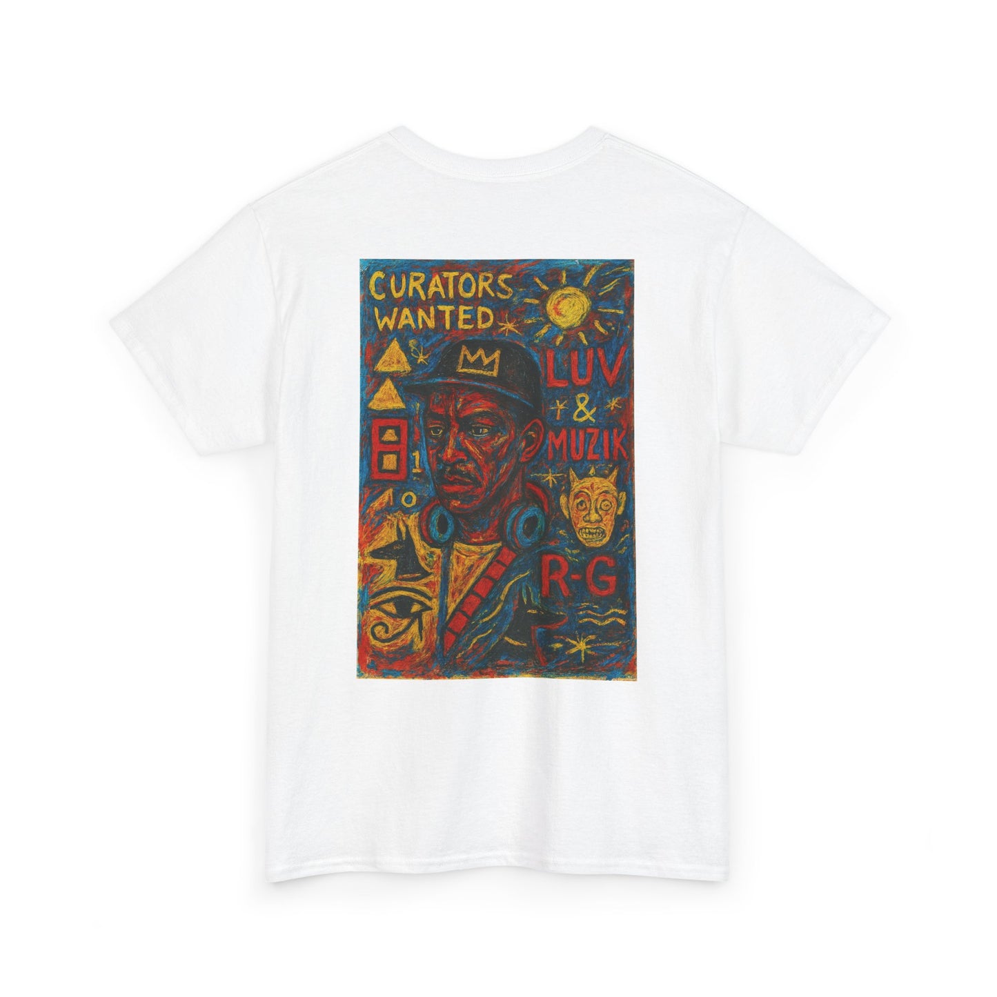 Luv & Muzik - Unisex Heavy Cotton Tee - "Curators Wanted" Collection
