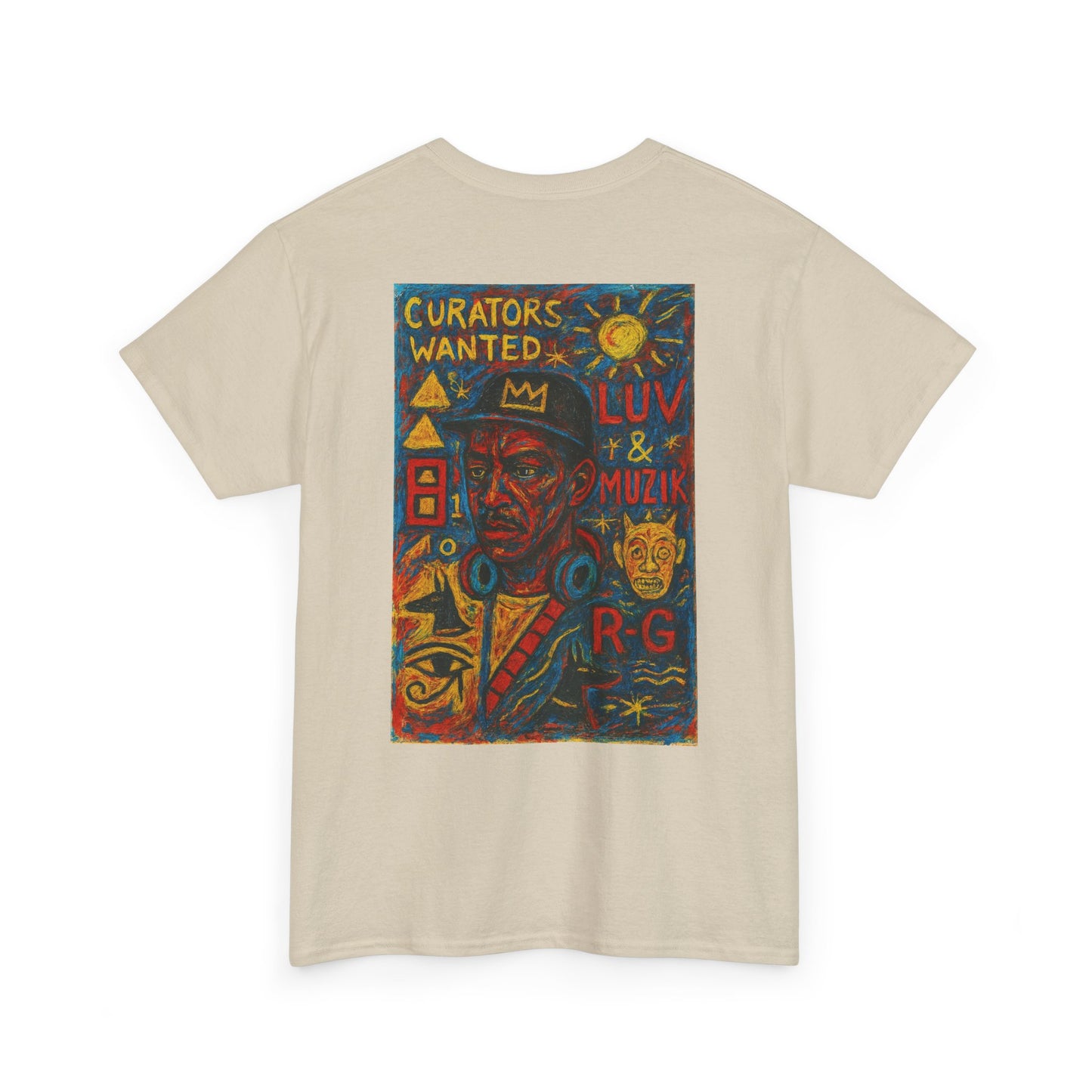 Luv & Muzik - Unisex Heavy Cotton Tee - "Curators Wanted" Collection