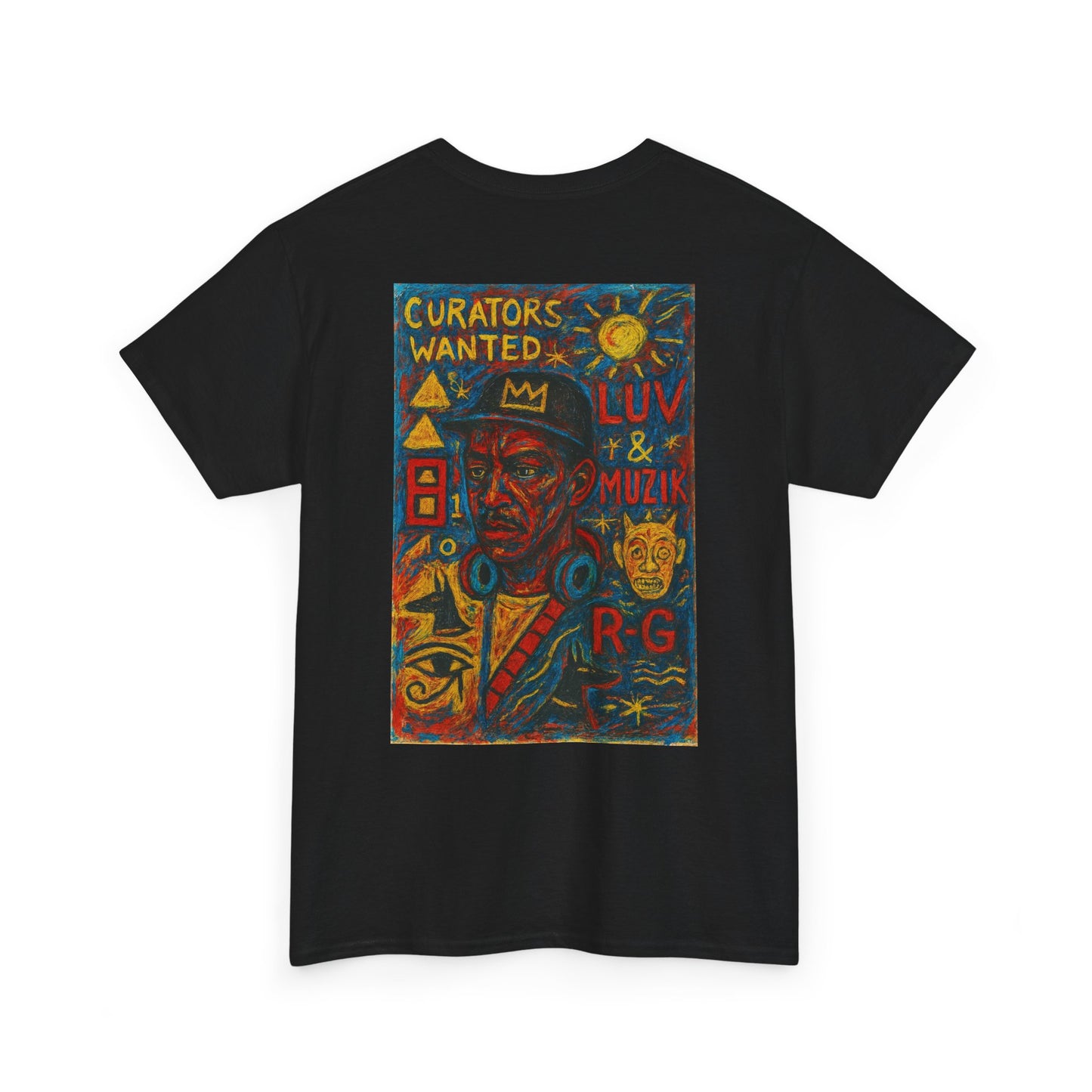 Luv & Muzik - Unisex Heavy Cotton Tee - "Curators Wanted" Collection