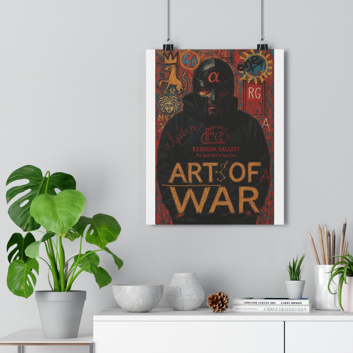 Art of War Giclée Art Print, Inspirational Wall Decor, Home Office Art, Unique Gifts for Art Lovers, Motivational Artwork