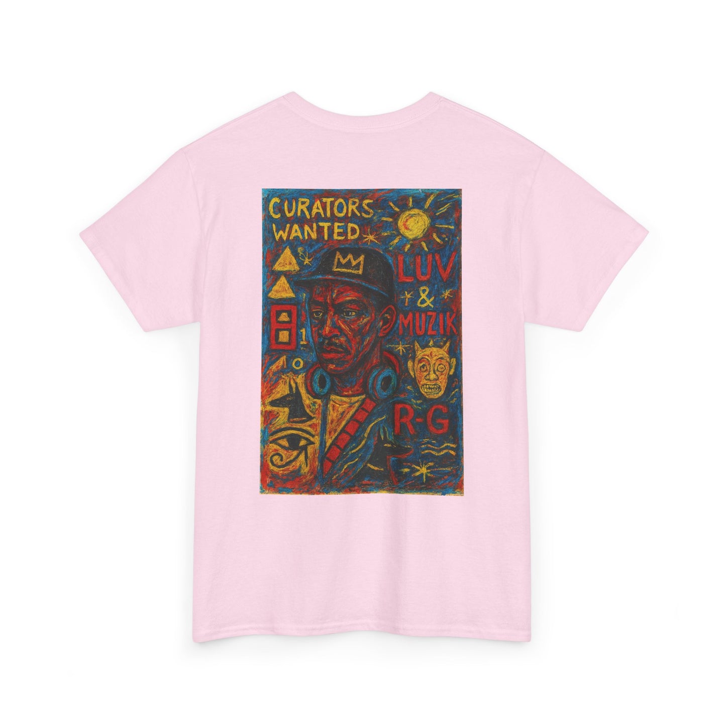 Luv & Muzik - Unisex Heavy Cotton Tee - "Curators Wanted" Collection